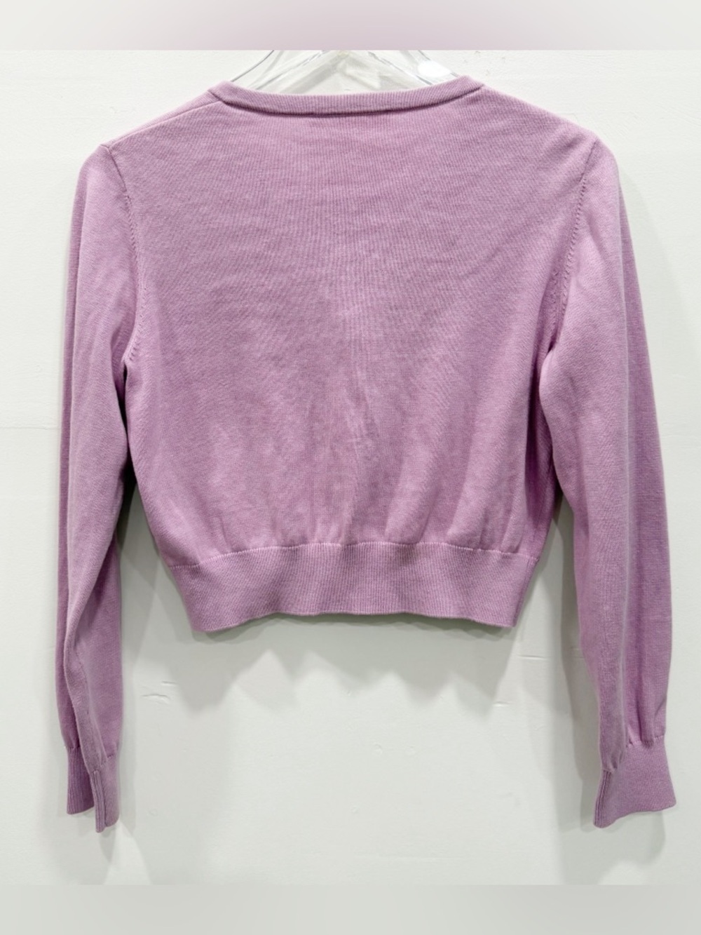 Dolls Kill x Powerpuff Girls Cherry Daisy Knitted Cardigan Purple XL - Picture 6 of 6